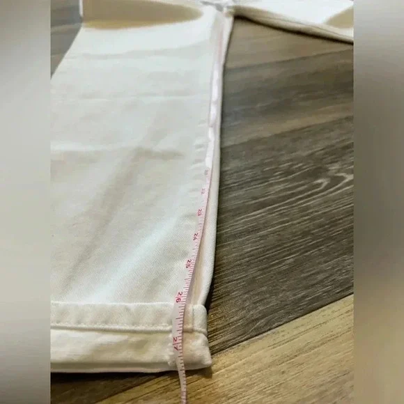 Kancan women’s Queens Ultra High Rise Slouch Fit White Drawstring Jeans size 30 - Picture 11 of 15